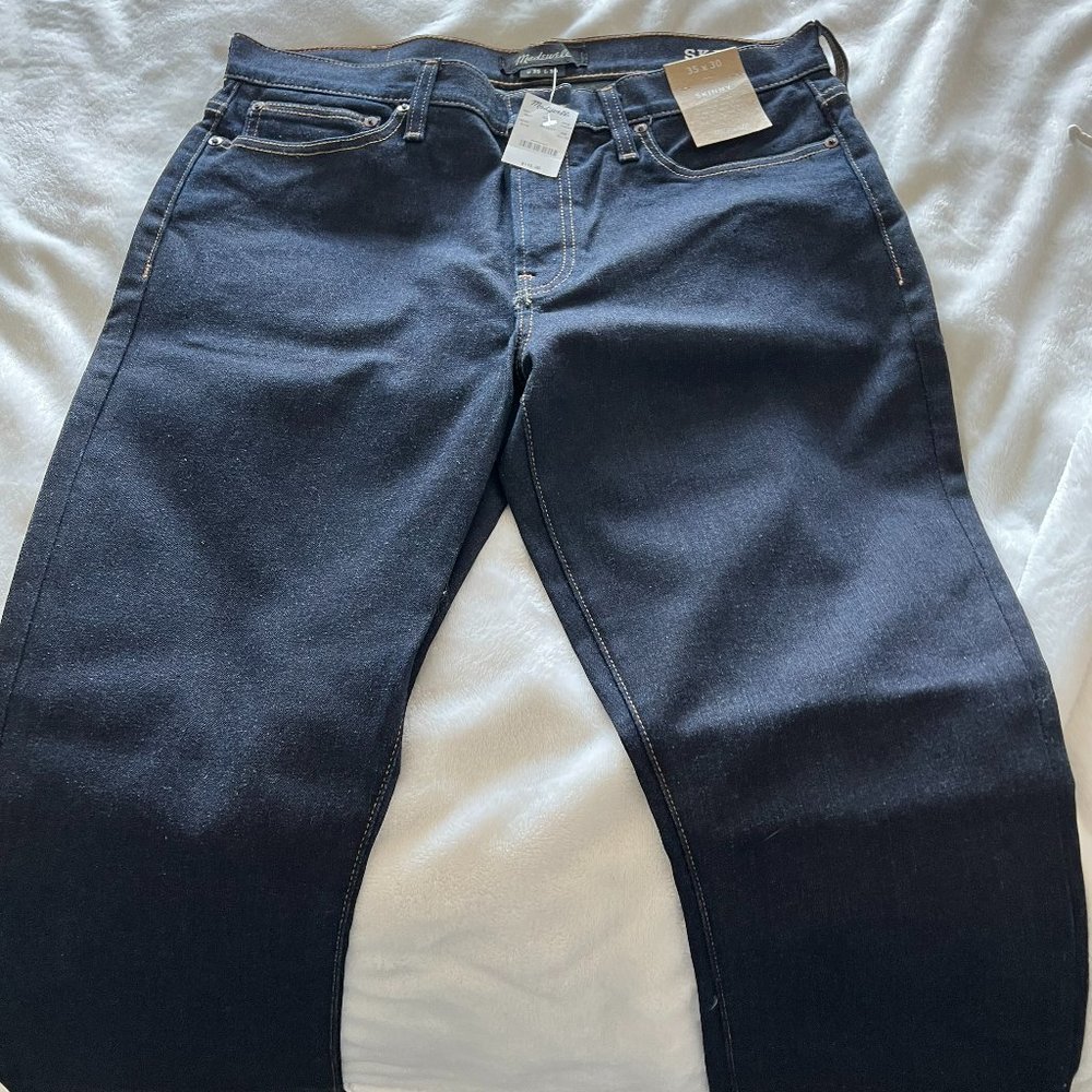 SKINNY JEANS IN RINSE WASH